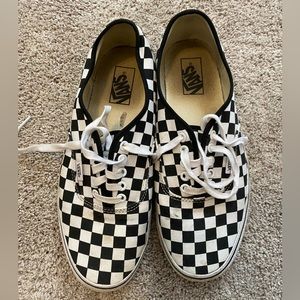 Checkered Vans